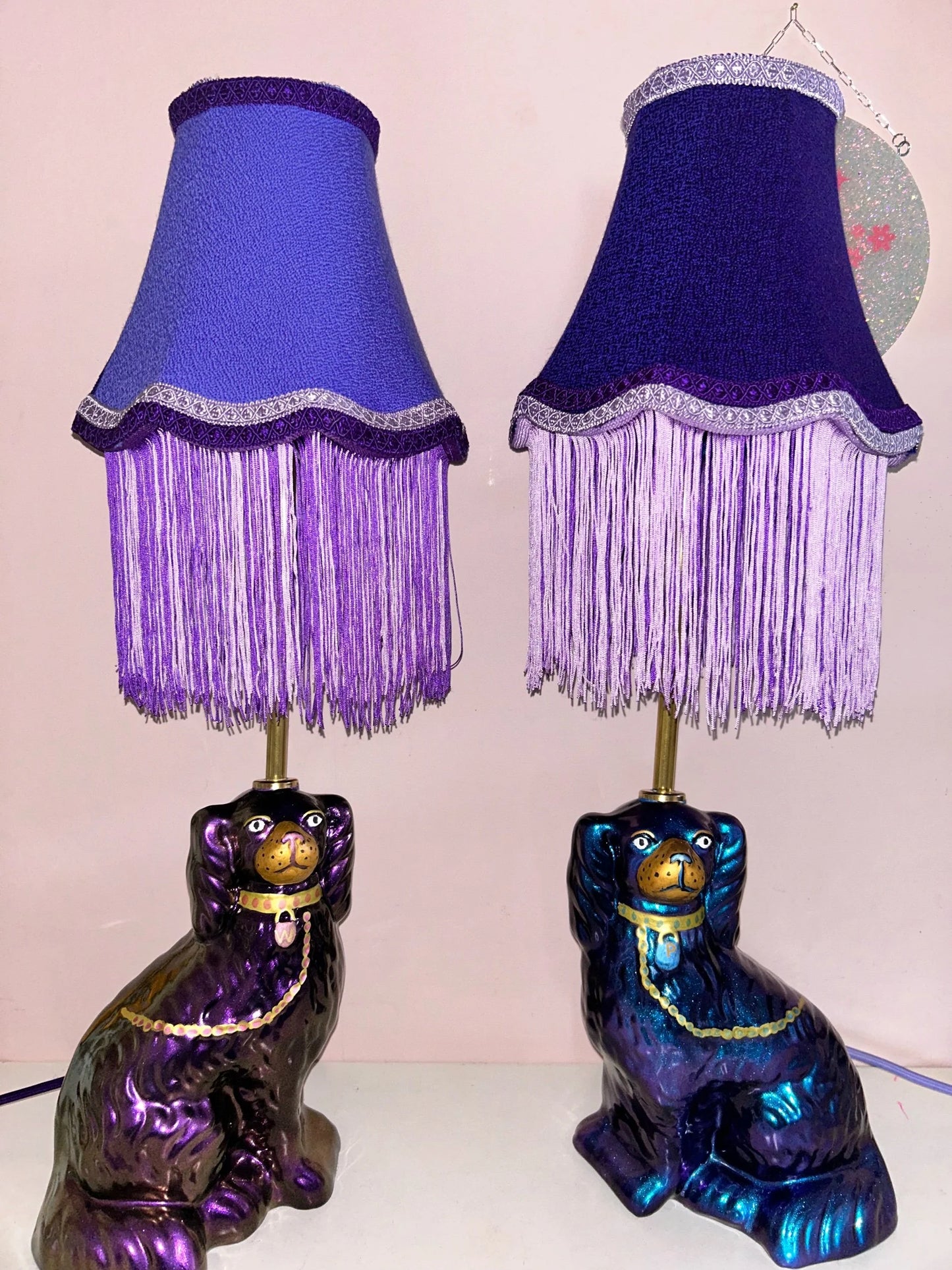 Patricia & Winifred wally dug lamps
