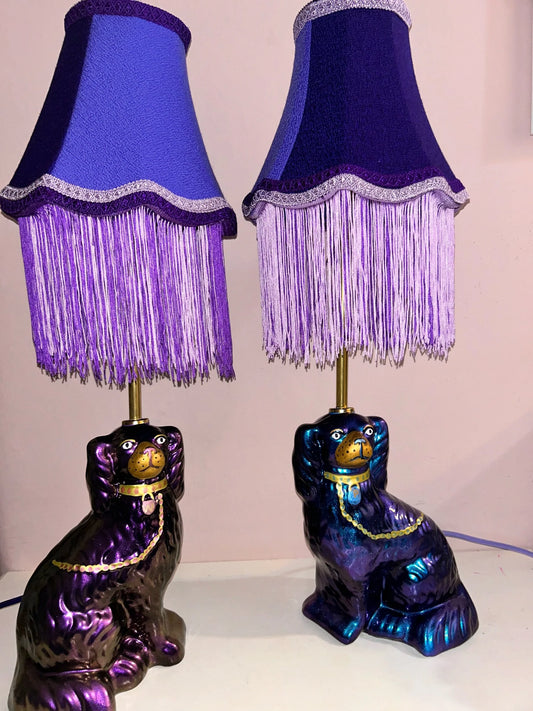 Patricia & Winifred wally dug lamps
