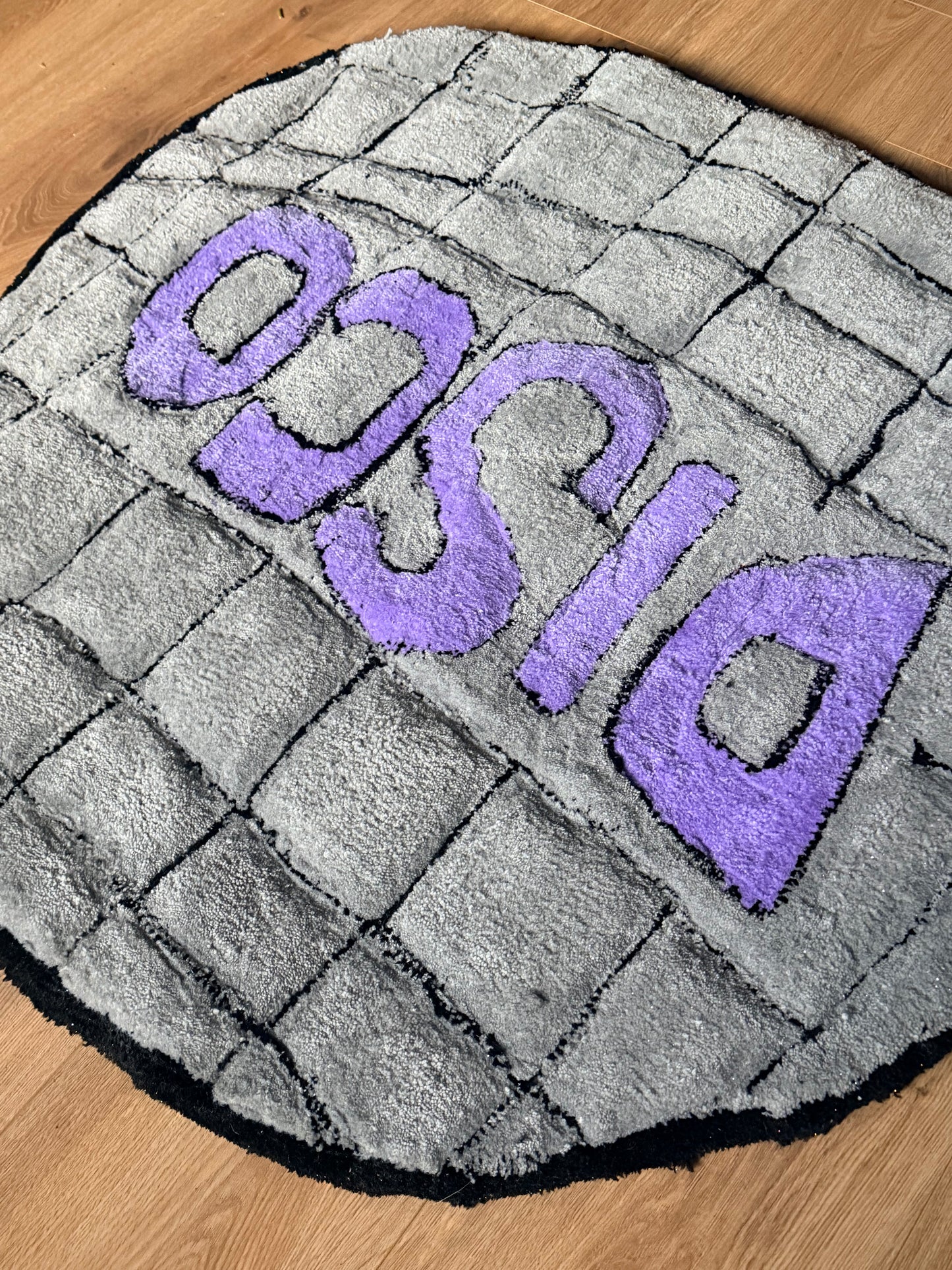 Large Disco ball rug