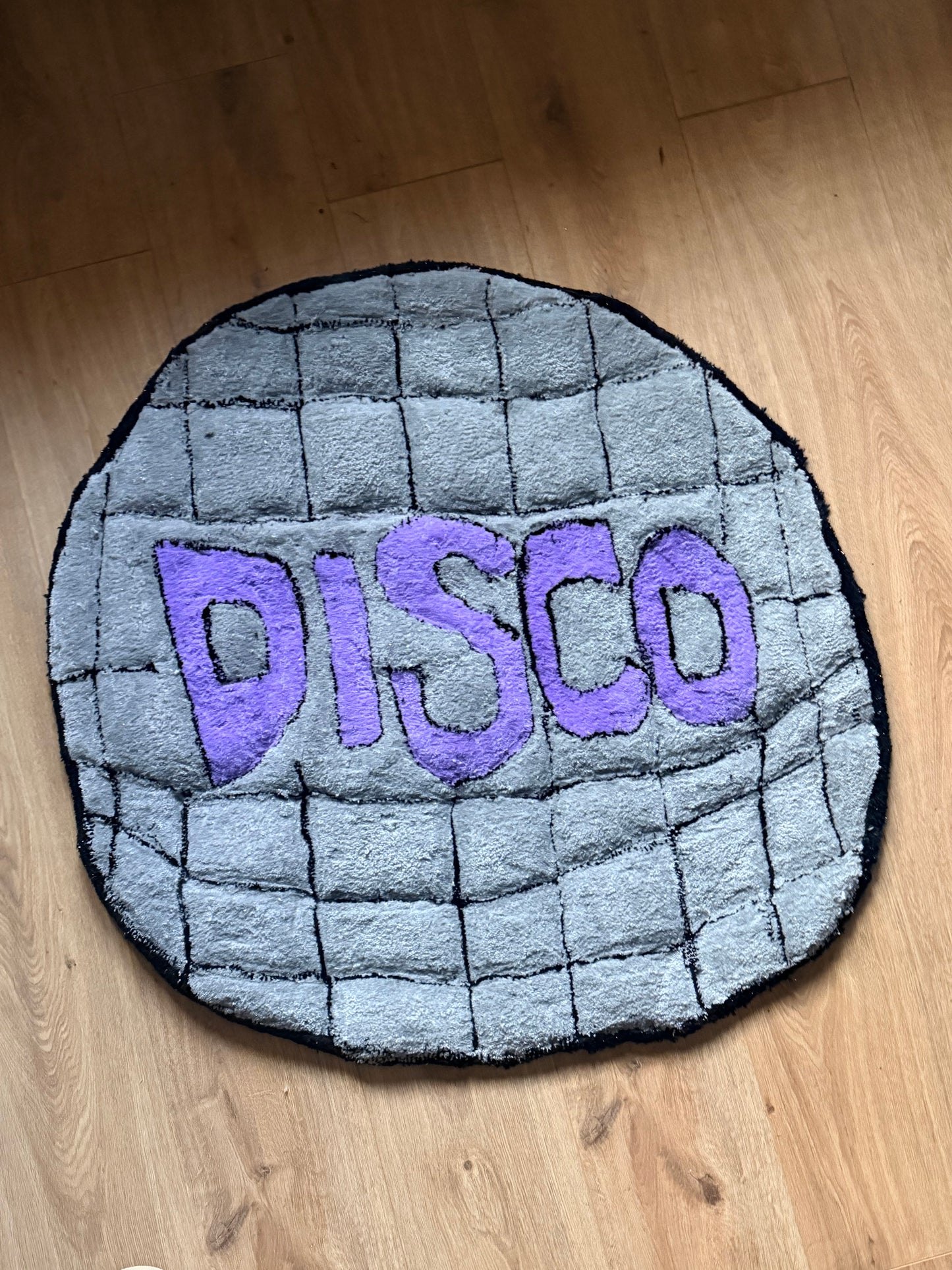 Large Disco ball rug