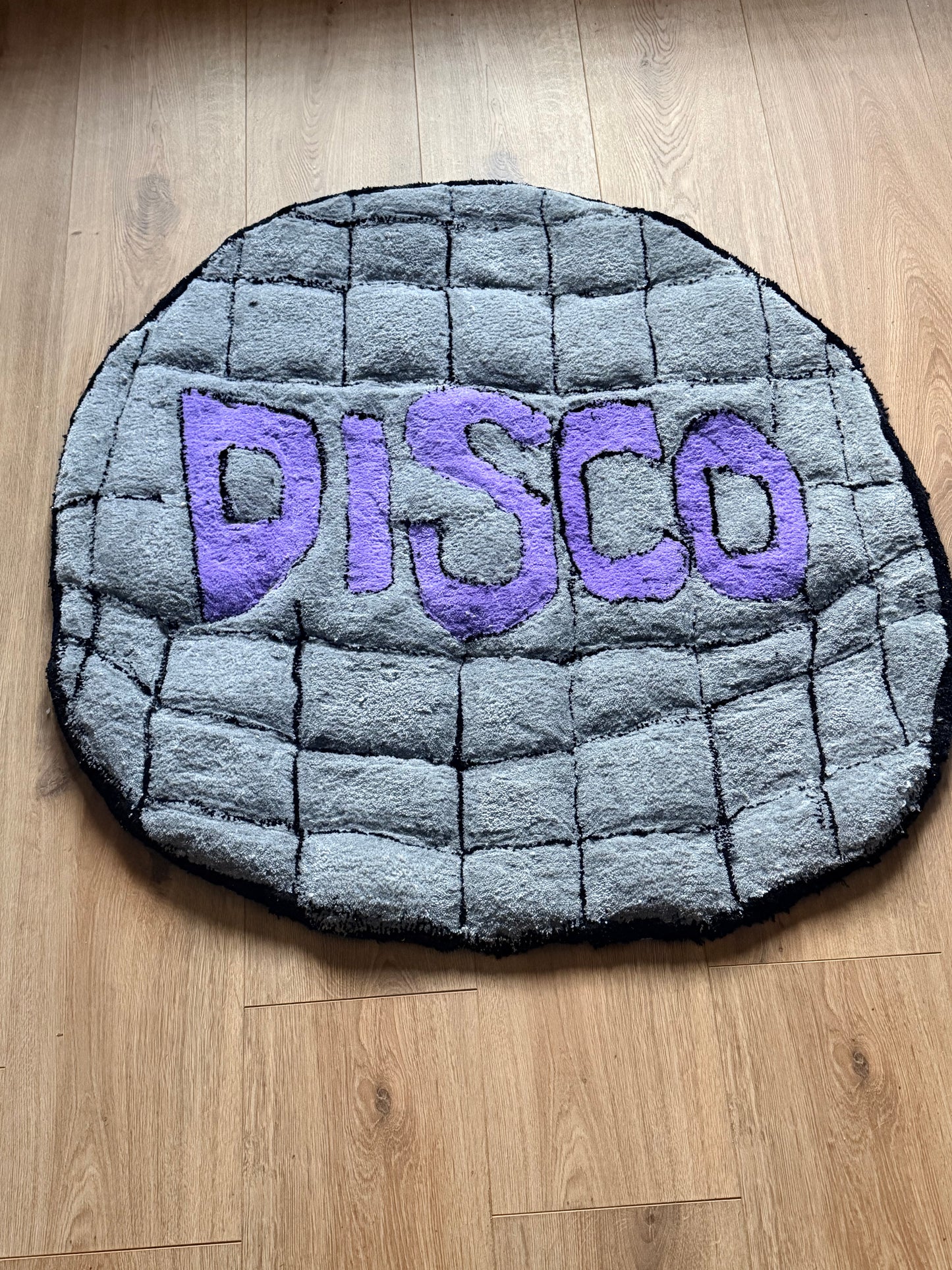Large Disco ball rug